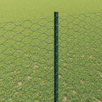 Recinzione in Rete Saldato 10 x 1,5 m - Acciaio Rivestito PVC Verde