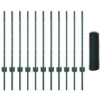 Recinzione in Rete Saldata Acciaio PVC 25 x 0,8 m