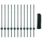 Recinzione in Rete Saldata Acciaio PVC 25 x 0,8 m