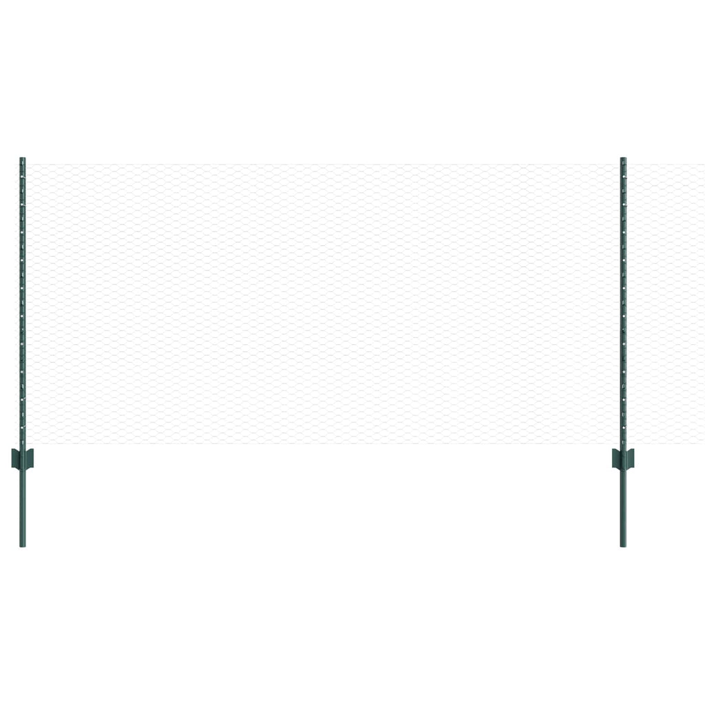 Recinzione in Rete Saldato Acciaio PVC 25 x 1 m