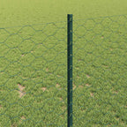 Recinzione in Rete Saldato Acciaio PVC 25 x 1 m Verde
