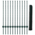 Recinzione in Rete Saldato Acciaio PVC 25 x 1 m Verde