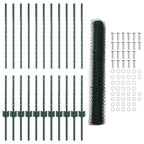 Recinzione in Rete Saldato Acciaio PVC 25 x 1 m Verde