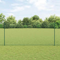 Recinzione in Rete Saldato Acciaio PVC 25 x 1,4 m Verde