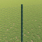 Recinzione in Rete Saldato Acciaio PVC 25 x 1,4 m - Verde