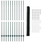 Recinzione in Rete Saldato 25 x 1,5 m - Acciaio Rivestito PVC Verde