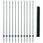 Recinzione in Rete Saldato 25 x 1,5 m - Acciaio Rivestito PVC Verde
