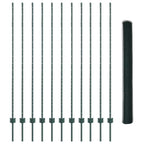 Recinzione in Rete Saldata 25 x 1,6 m - Acciaio Rivestito PVC Verde