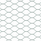Recinzione in Rete Saldata Verde Acciaio PVC 25 x 1,6 m