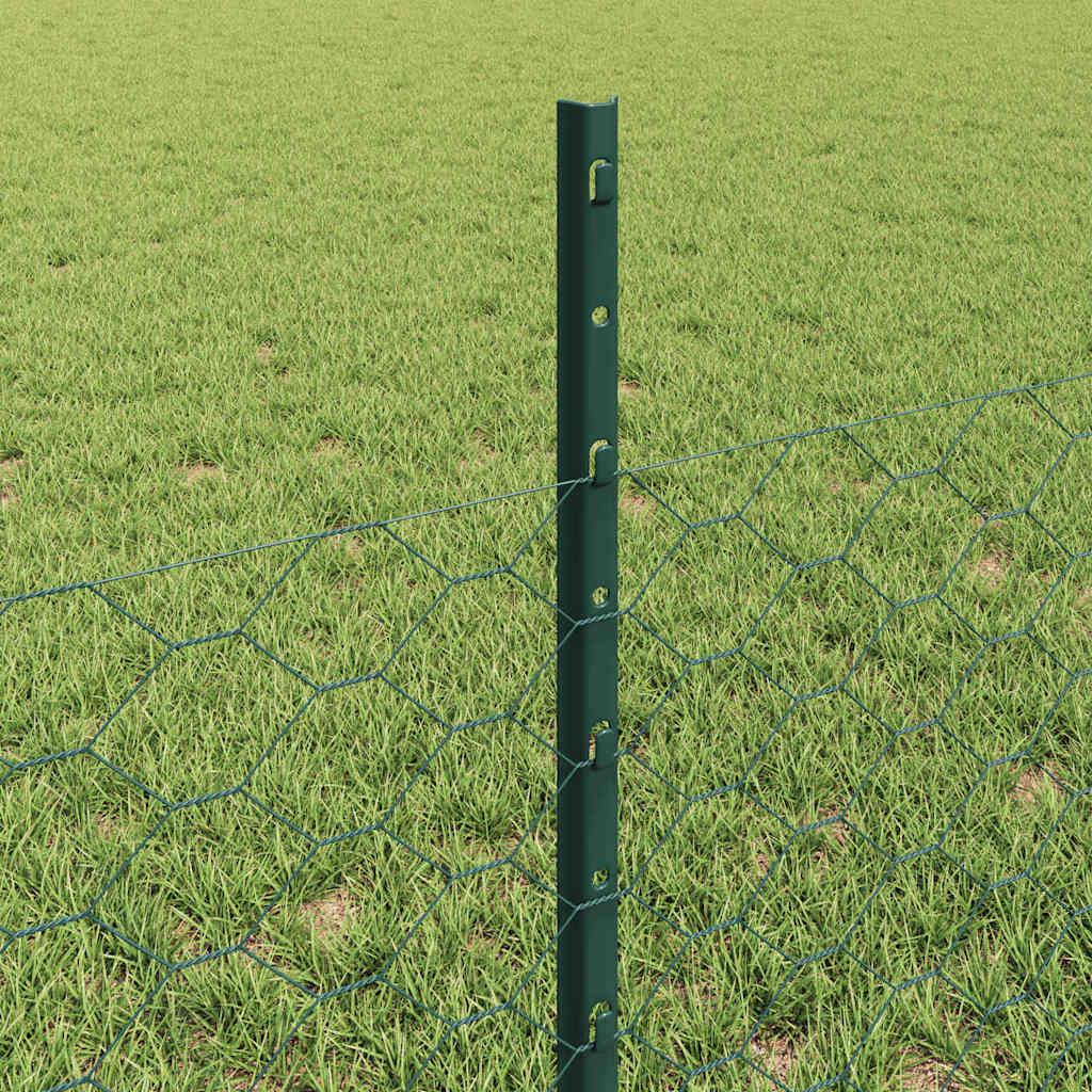 Recinzione in Rete Saldato Acciaio PVC 50 x 0,5 m