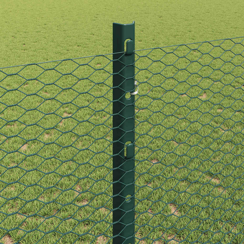 Recinzione in Rete Saldato Acciaio PVC 50 x 1,2 m