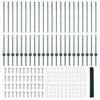 Recinzione in Rete Saldato Acciaio PVC 50 x 1,2 m