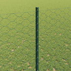 Recinzione in Rete Saldata 50 x 1,4 m - Acciaio Rivestito PVC Verde