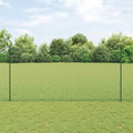 Recinzione in Rete Saldato Acciaio PVC Verde 50 x 1,5 m