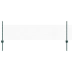 Recinzione in Rete Saldata Acciaio PVC Verde 100 x 0,5 m