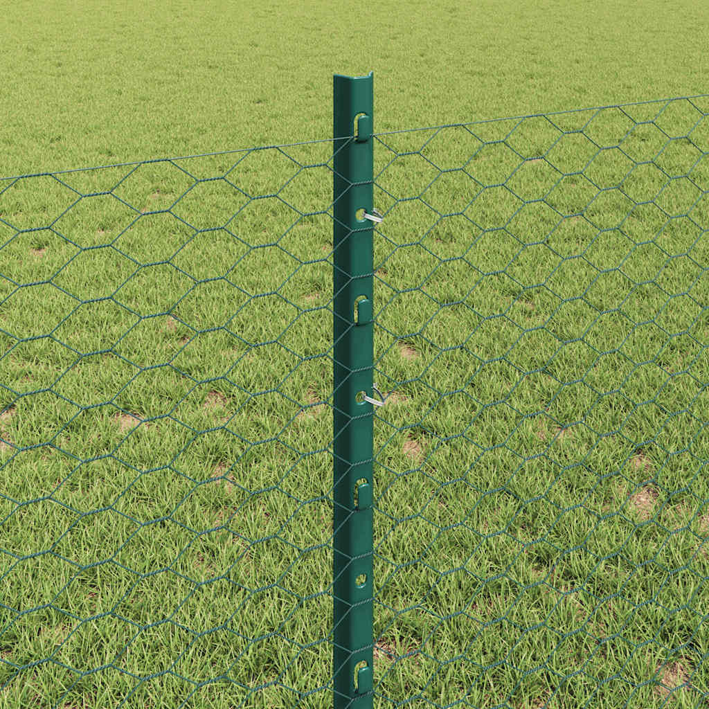 Recinzione in Rete Saldata Acciaio PVC 100 x 0,8 m