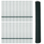 Recinzione in Rete Saldata 100 x 1 m - Acciaio Rivestito PVC Verde