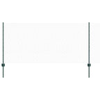Recinzione in Rete Saldata Acciaio PVC Verde 100 x 1 m