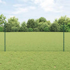 Recinzione in Rete Saldato Acciaio PVC 100 x 1,2 m Verde