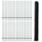 Recinzione in Rete Saldata 100 x 1,5 m - Acciaio Rivestito PVC Verde