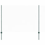 Recinzione in Rete Saldata Acciaio PVC 100 x 1,6 m Verde