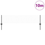 Recinzione in Rete Saldata Acciaio PVC 10 x 0,4 m