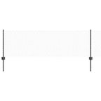 Recinzione in Rete Saldato Acciaio PVC Grigio 10 x 0,6 m