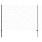 Recinzione in Rete Saldata Acciaio PVC Grigio 10 x 1,5 m
