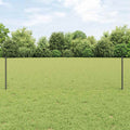 Recinzione in Rete Saldata 50 x 0,6 m - Acciaio Rivestito PVC Grigio