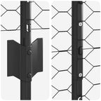 Recinzione in Rete Saldata Acciaio PVC 50 x 1 m