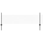 Recinzione in Rete Saldata Acciaio PVC Grigio 100 x 0,5 m