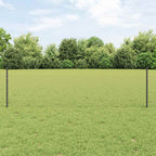 Recinzione in Rete Saldata Acciaio PVC 100 x 0,5 m - Grigio