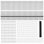 Recinzione in Rete Saldato Acciaio PVC 100 x 1 m