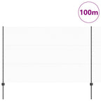 Recinzione in Rete Saldato Acciaio PVC 100 x 1,5 m