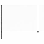 Recinzione in Rete Saldato Acciaio PVC Grigio 100 x 1,6 m