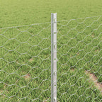 Recinzione in Rete Saldato Acciaio Zincato 10 x 0,4 m
