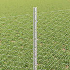 Recinzione in Rete Saldata Acciaio Zincato 10 x 0,8 m