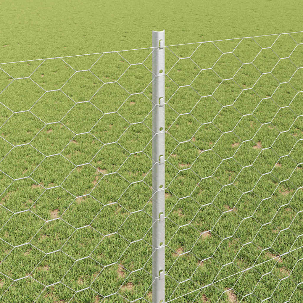 Recinzione in Rete Saldato Acciaio Zincato 10 x 1,4 m