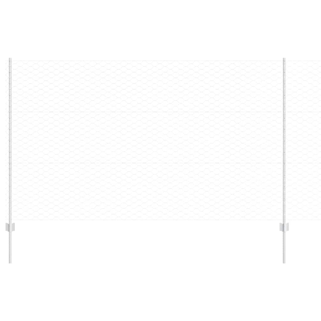 Recinzione in Rete Saldato Acciaio Zincato 10 x 1,4 m