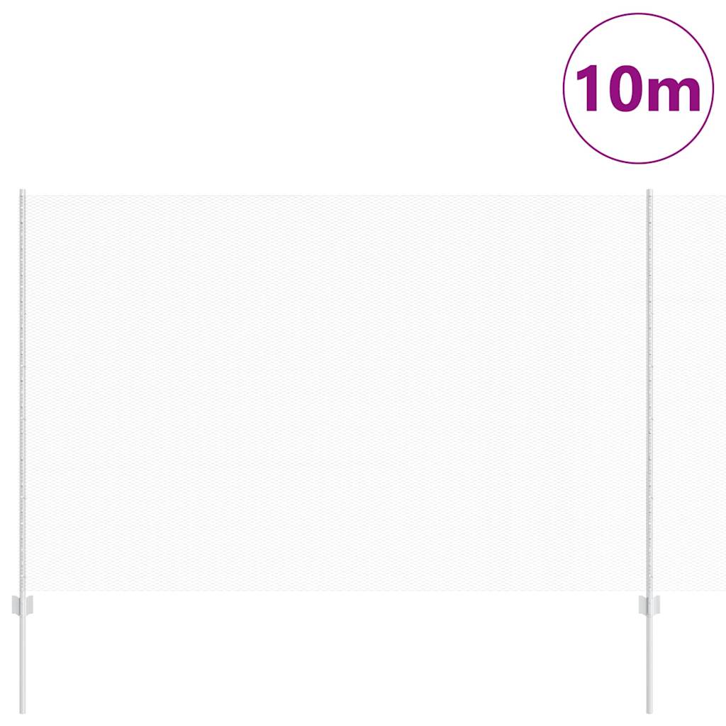 Recinzione in Rete Saldata Acciaio Zincato 10 x 1,5 m