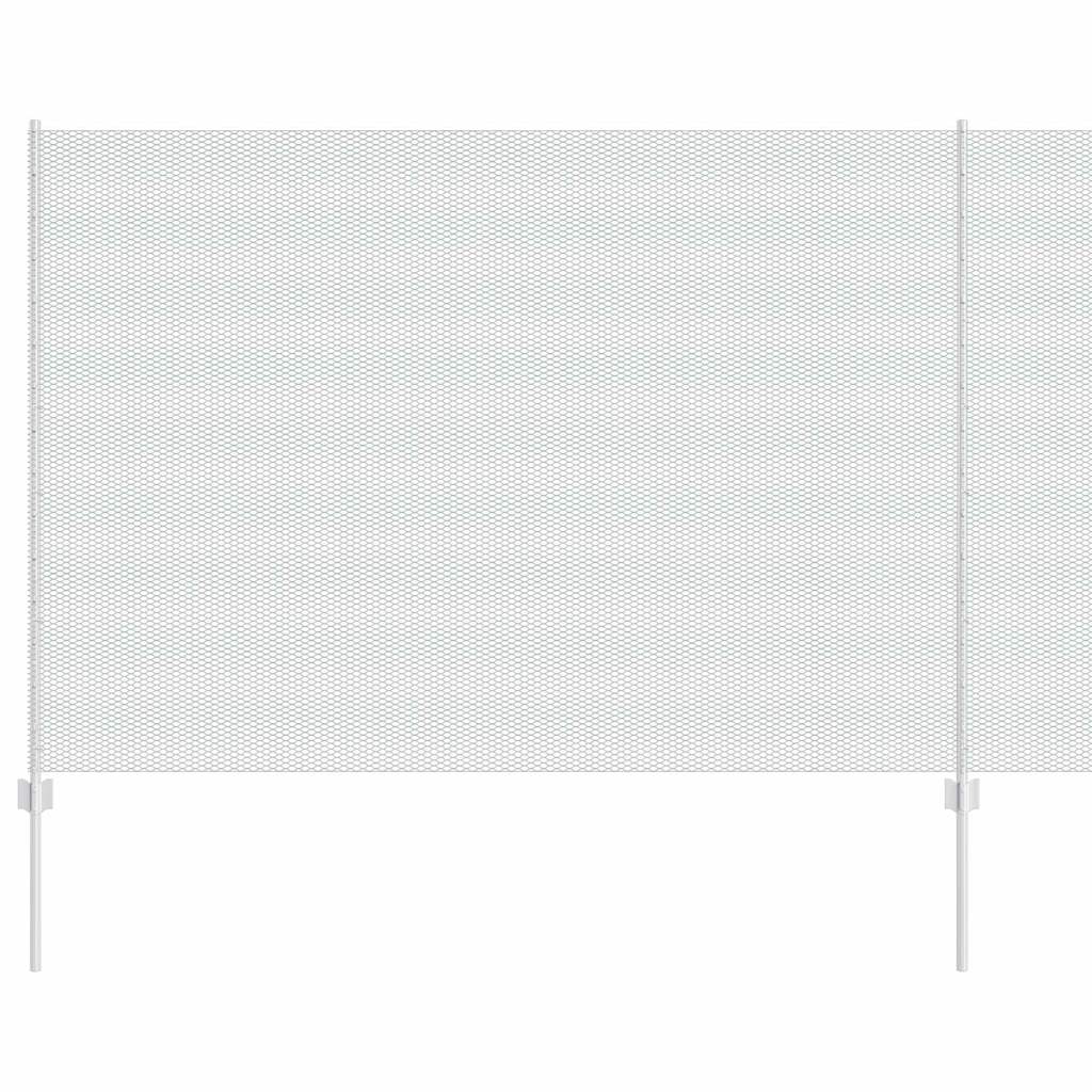 Recinzione in Rete Saldato Acciaio Zincato 10 x 1,6 m