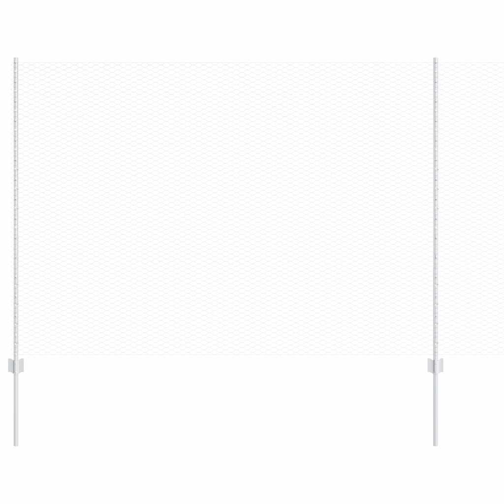 Recinzione in Rete Saldato Acciaio Zincato 10 x 1,6 m