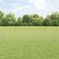 Recinzione in Rete Saldata Zincata 25 x 0,4 m - Argento