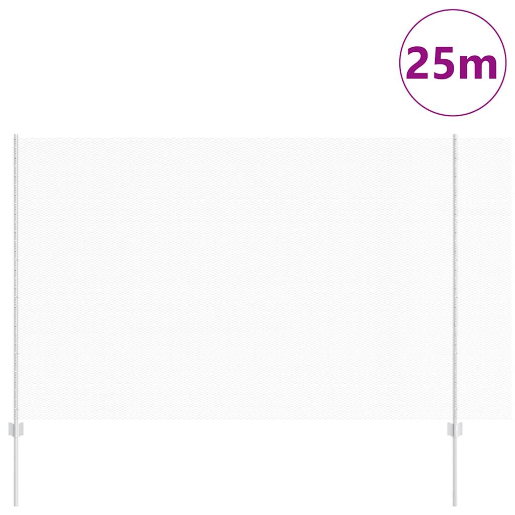 Recinzione in Rete Saldato Acciaio Zincato 25 x 1,5 m