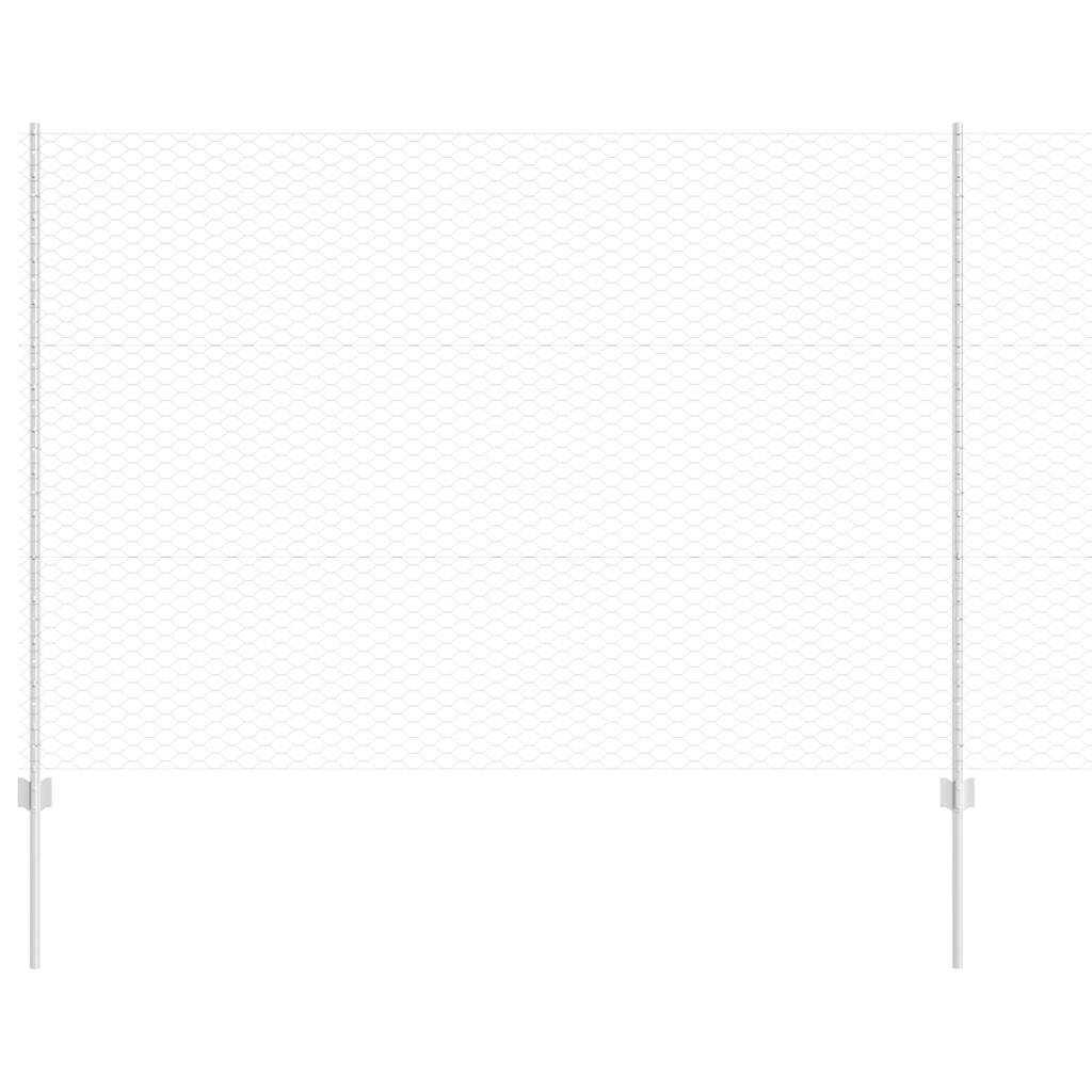 Recinzione in Rete Saldato Acciaio Zincato 25 x 1,5 m