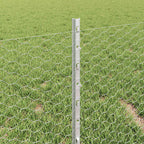 Recinzione in Rete Saldato Acciaio Zincato 50 x 0,4 m