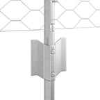 Recinzione in Rete Saldata Acciaio Zincato 50 x 0,6 m