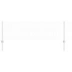 Recinzione in Rete Saldata 50 x 0,6 m - Acciaio Zincato Argento