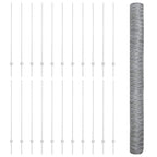 Recinzione in Rete Saldato Acciaio Zincato 50 x 1,4 m