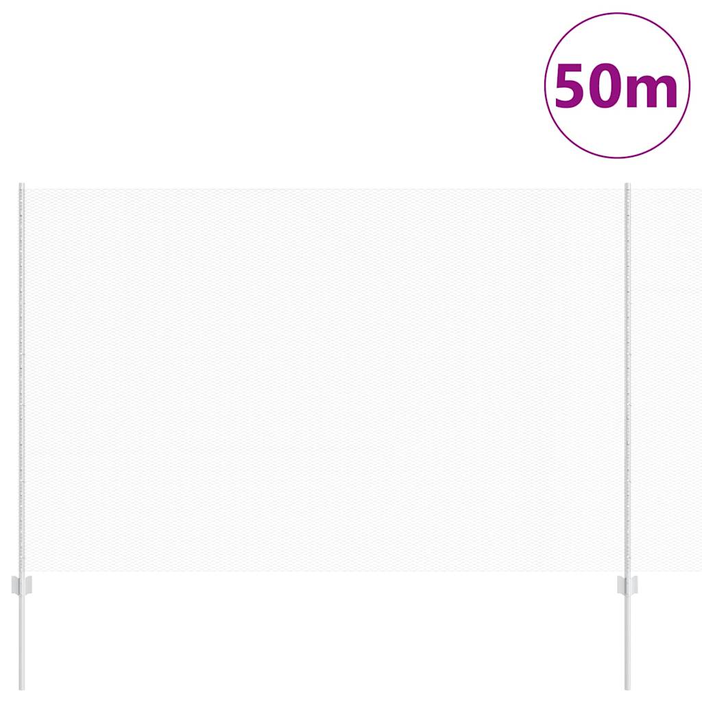 Recinzione in Rete Saldata Acciaio Zincato 50 x 1,6 m